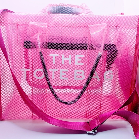 💢NWOT💢 🩷 Pink 🩷 Nylon Marc Jacobs "The Tote Bag". - Picture 2 of 8